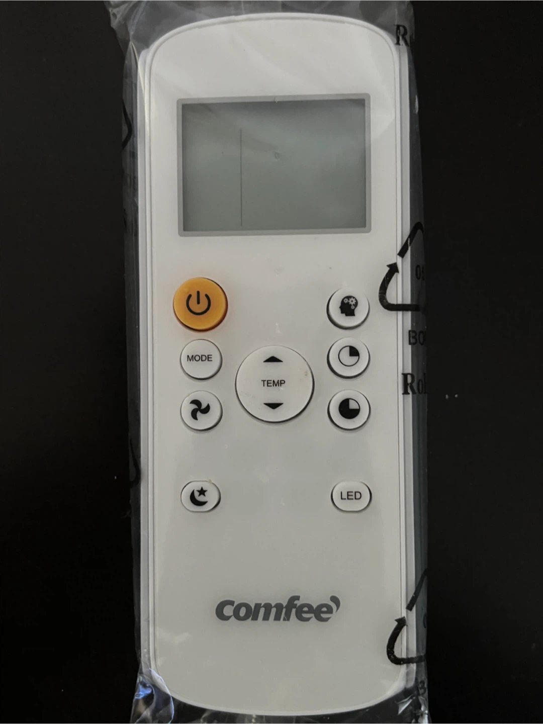 Comfee Air Conditioner Remote Control - photo 2