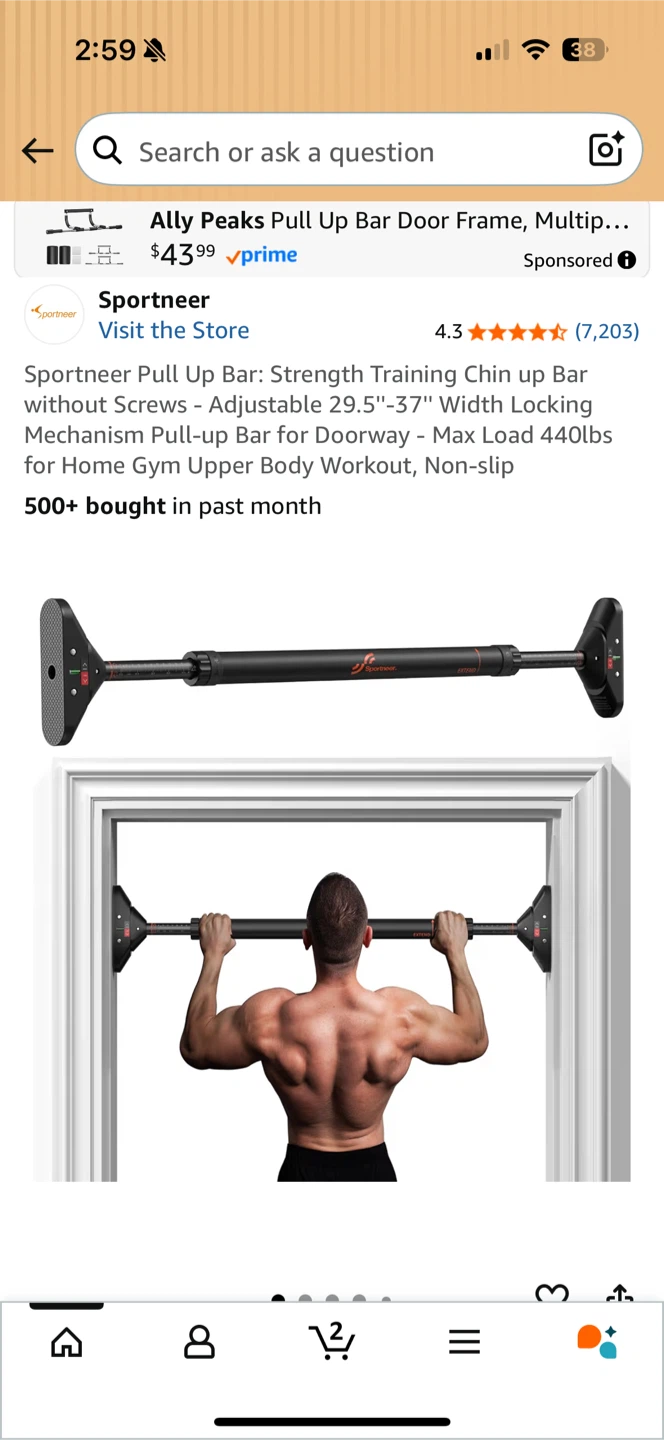 Sportneer Pull Up Bar