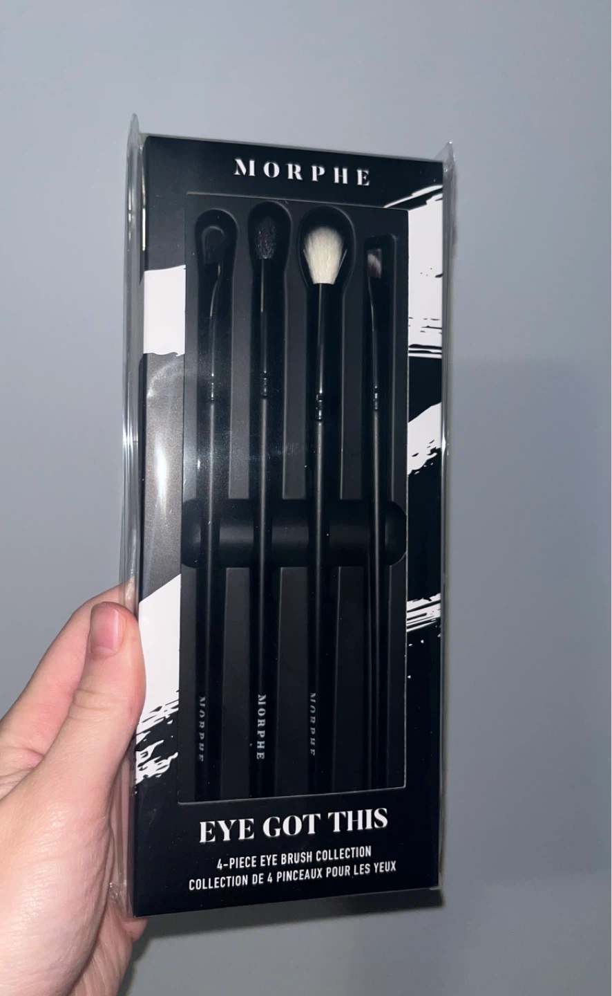 🆕Morphe 4-Piece Eye Brush Collection