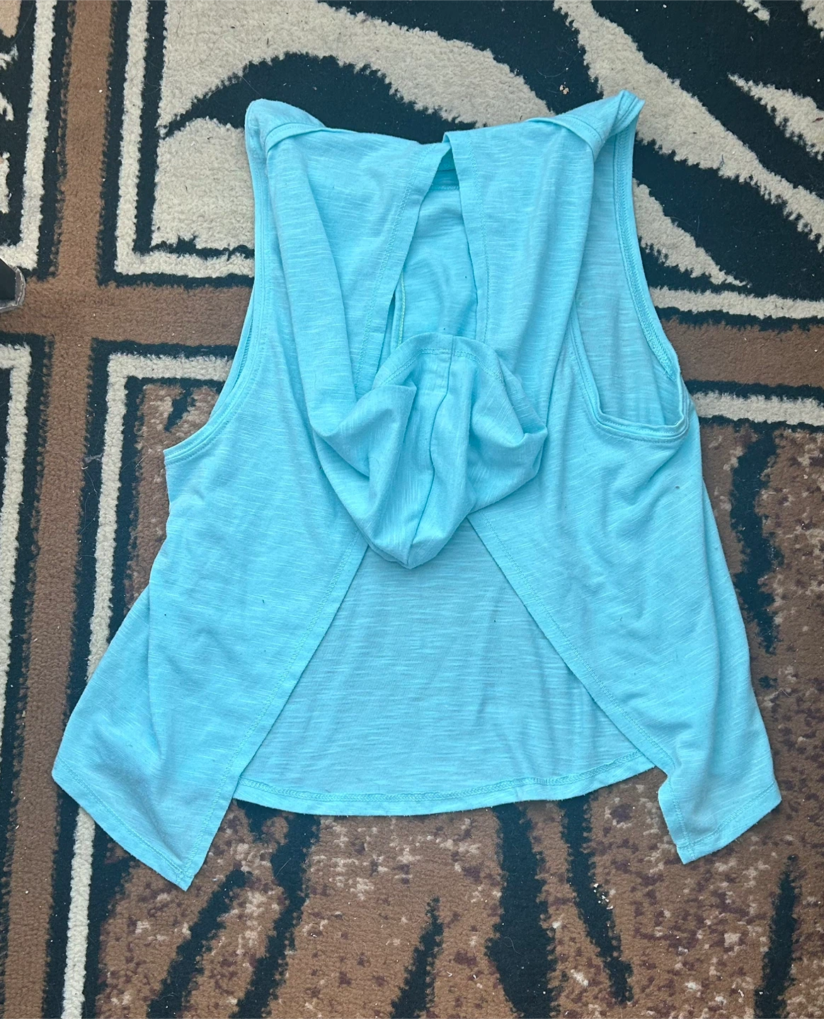 Justice Active Light Blue Gymnastics Tank Top Size 12 - photo 2