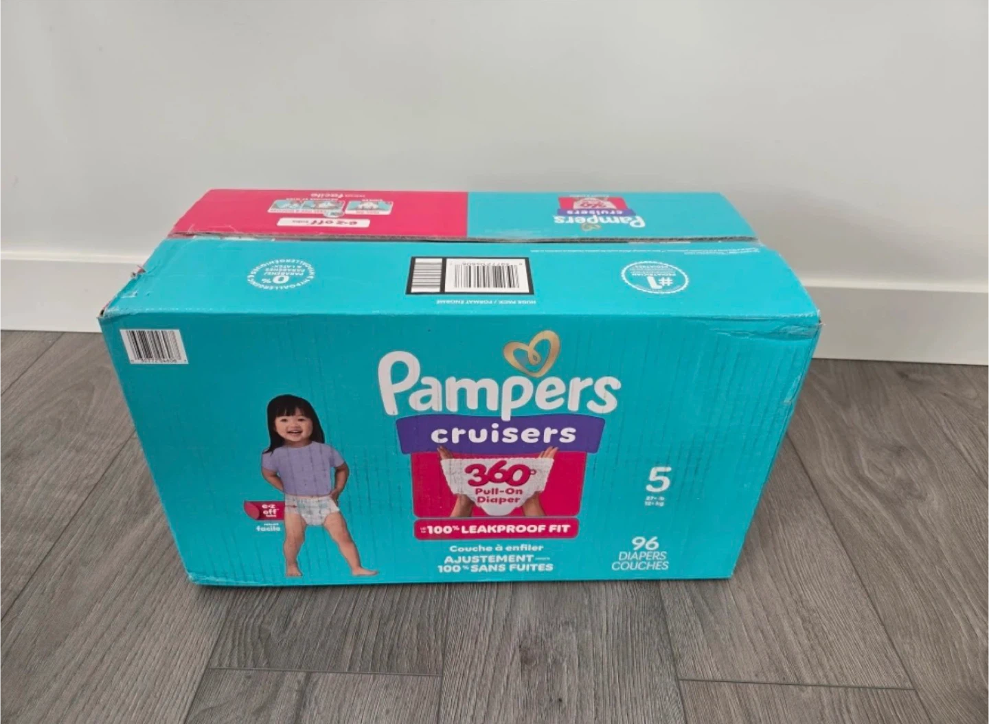 Pampers Cruisers Size 5 Pull-On Diapers - 96 Count