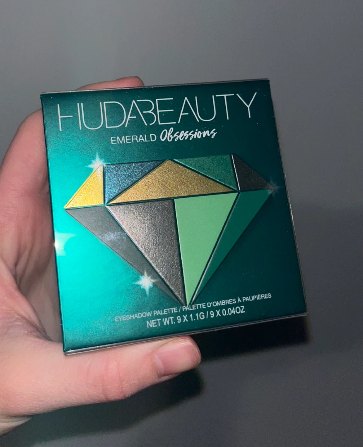 🆕Huda Beauty Emerald Obsessions Eyeshadow Palette - photo 2