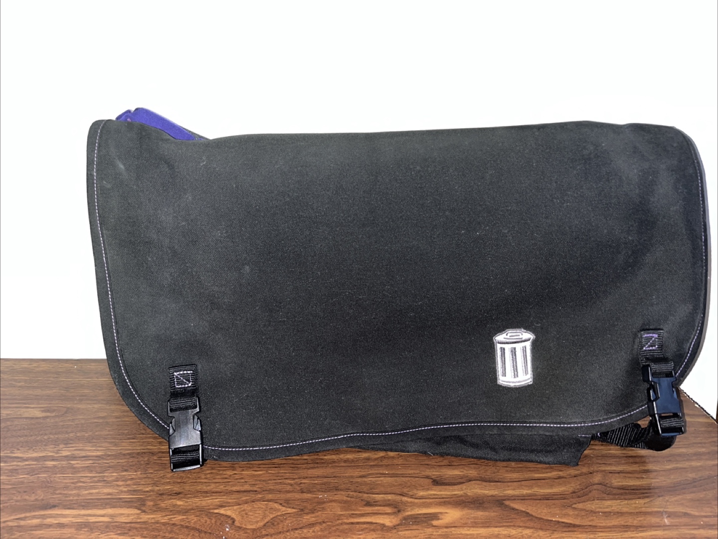 Trash Messenger Bags Dumpster