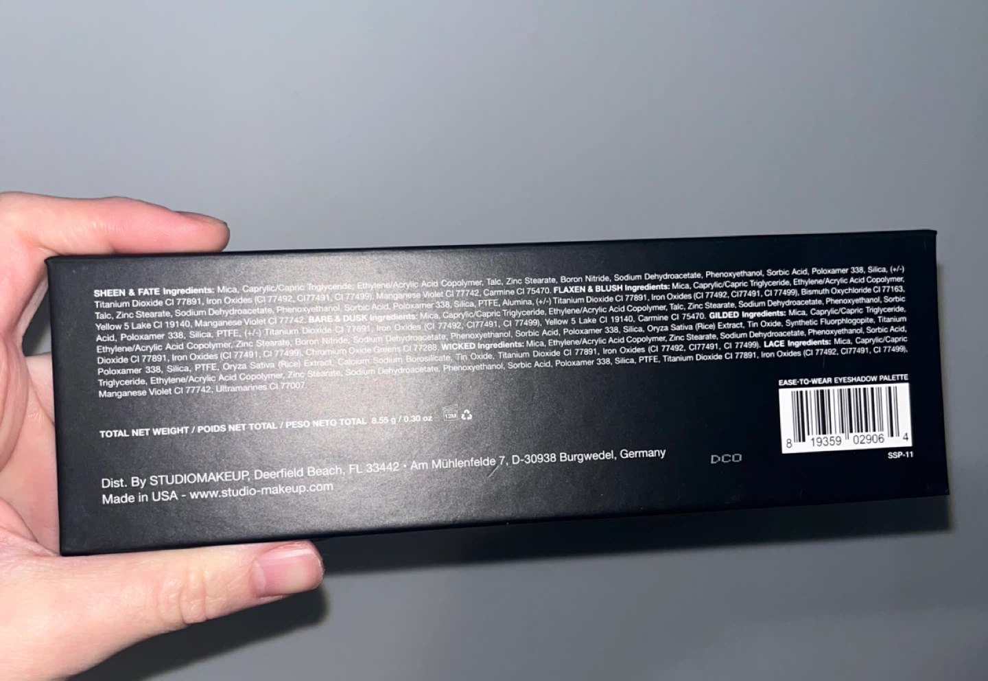 🆕STUDIOMAKEUP Ease-to-Wear Eyeshadow Palette - photo 3