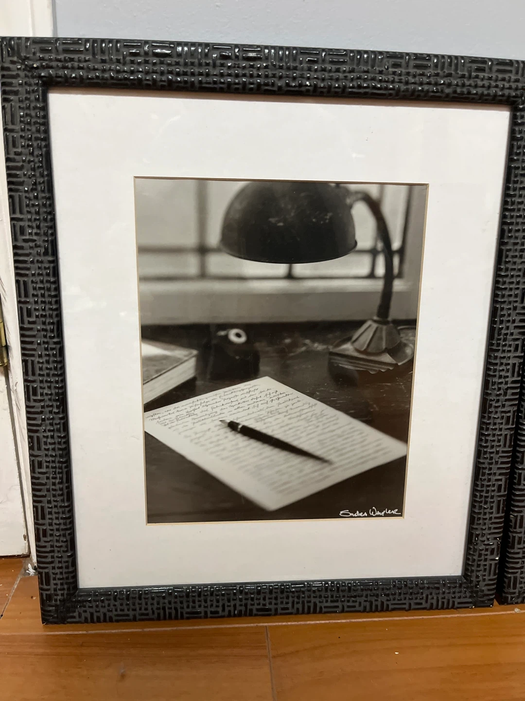 Framed Vintage Office Scene Photographs