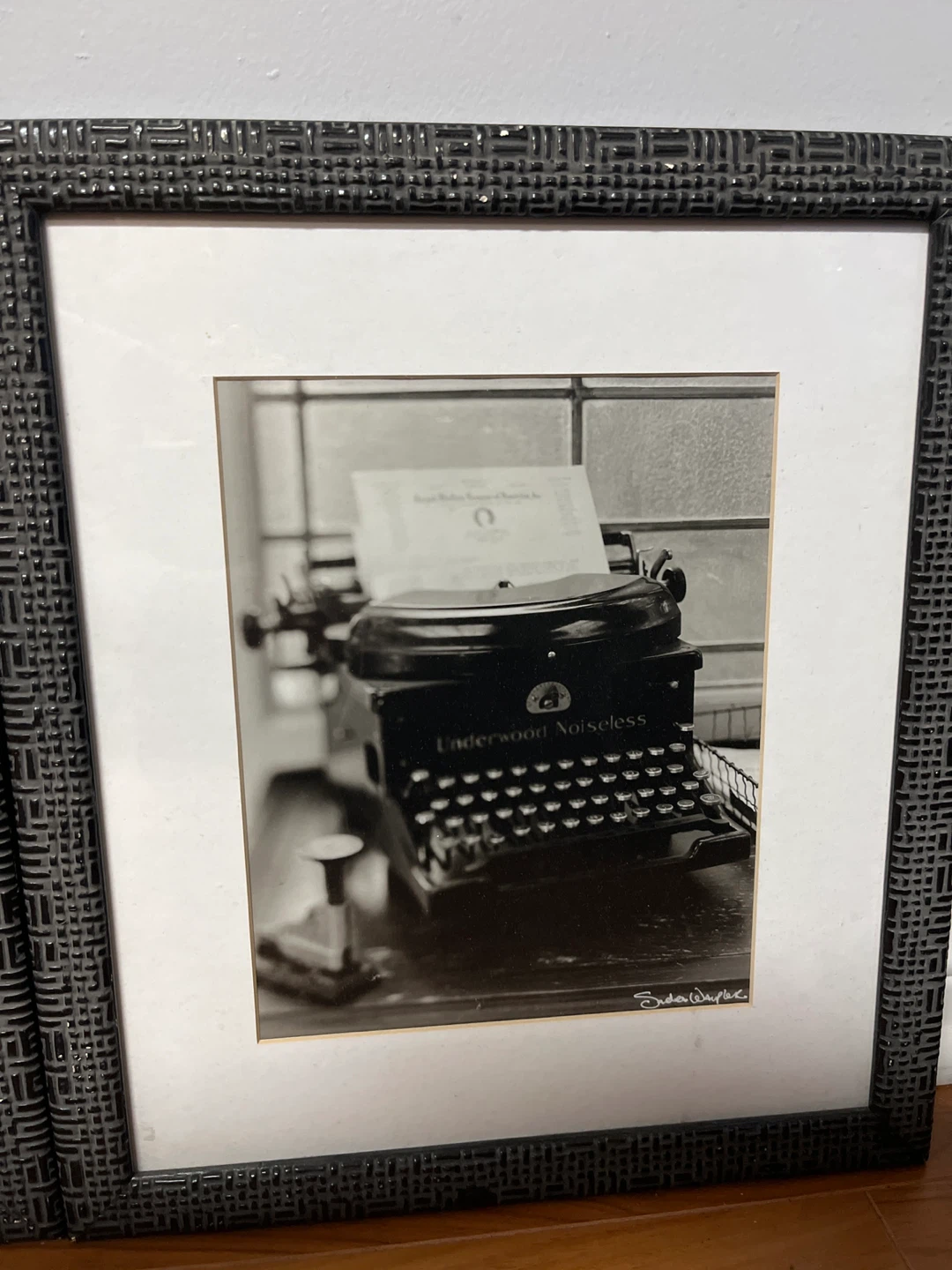 Framed Vintage Office Scene Photographs - photo 4
