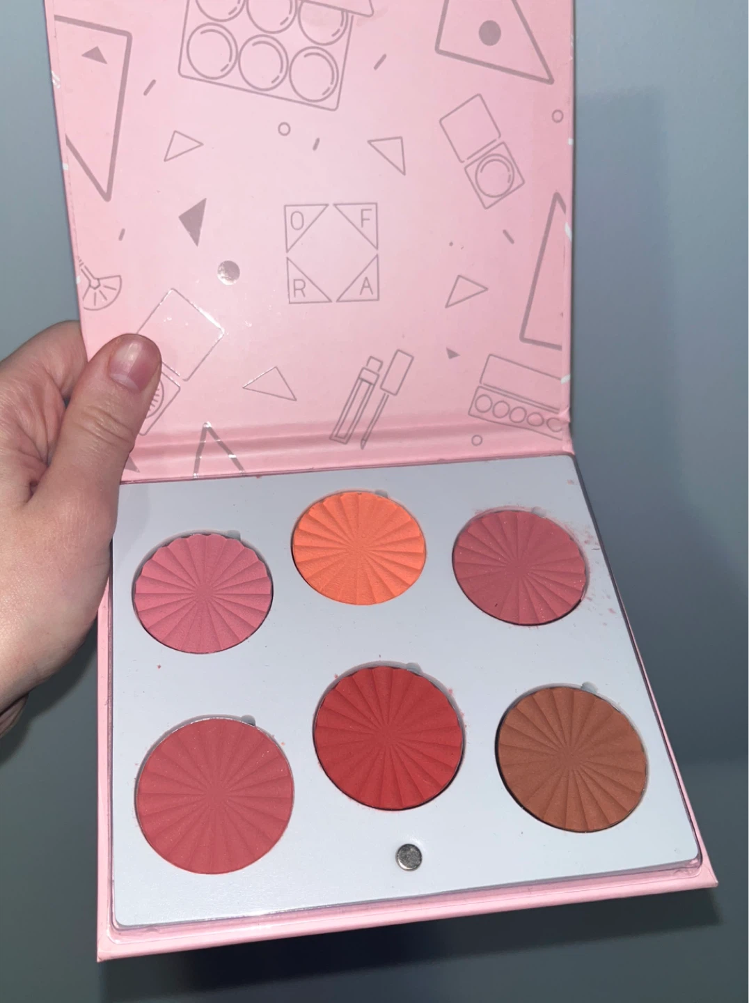 🆕Ofra Cosmetics Mini Mix Palette Charm Your Cheeks Blush Palette