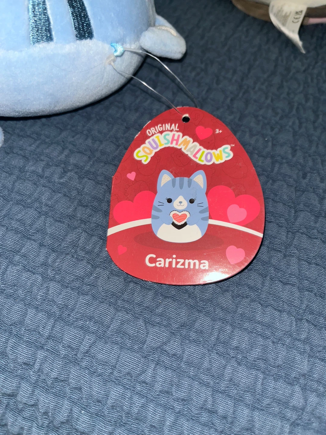 Squishmallows Carizma Blue Cat Plush Toy - photo 2
