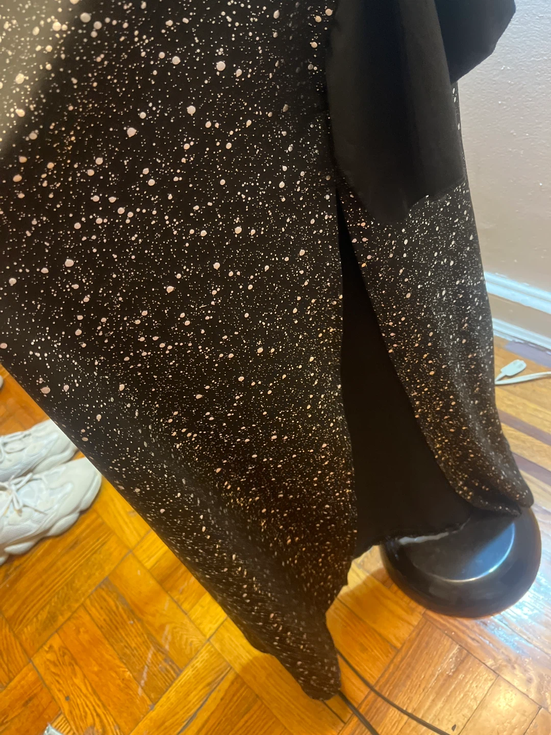 Women's Black Sparkle Maxi Dress - photo 2