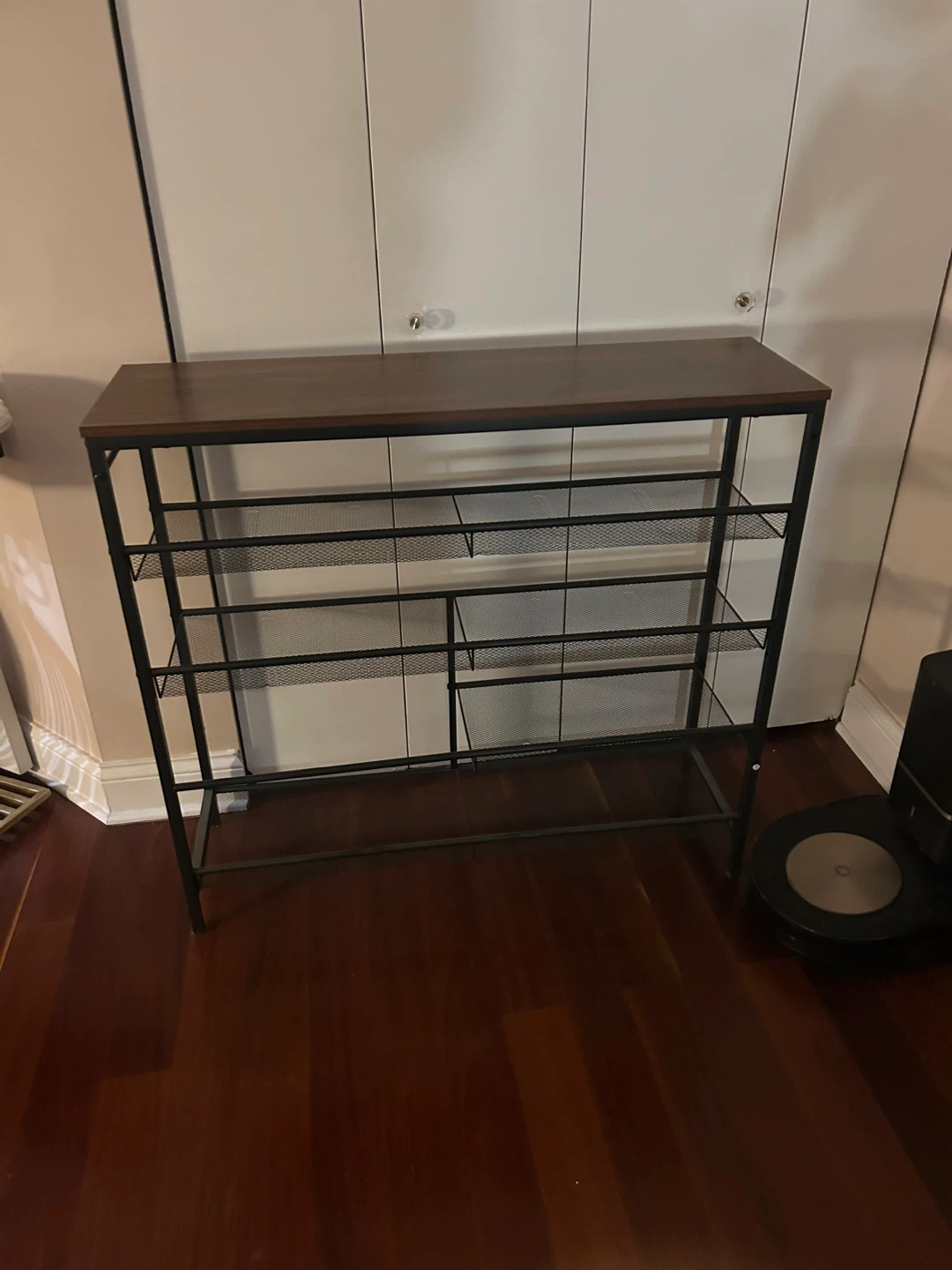 Industrial Style Shoe Rack with 4 Tiers - photo 3