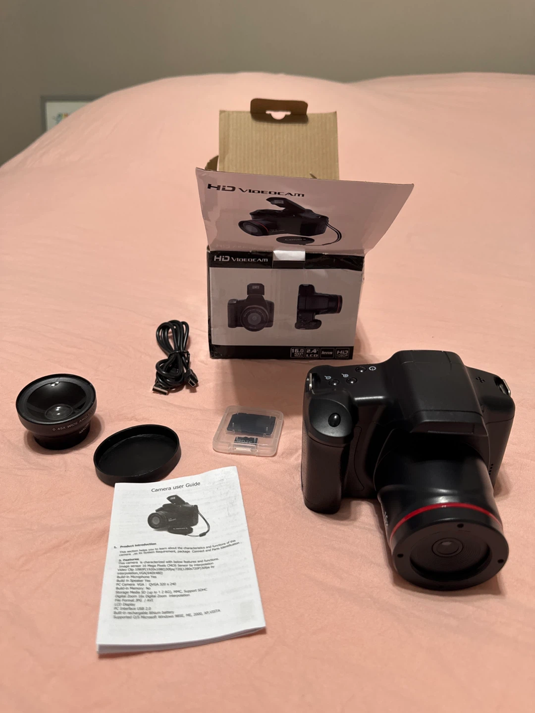 HD SLR Camera VideoCam 16.0 Mega Pixels - photo 2