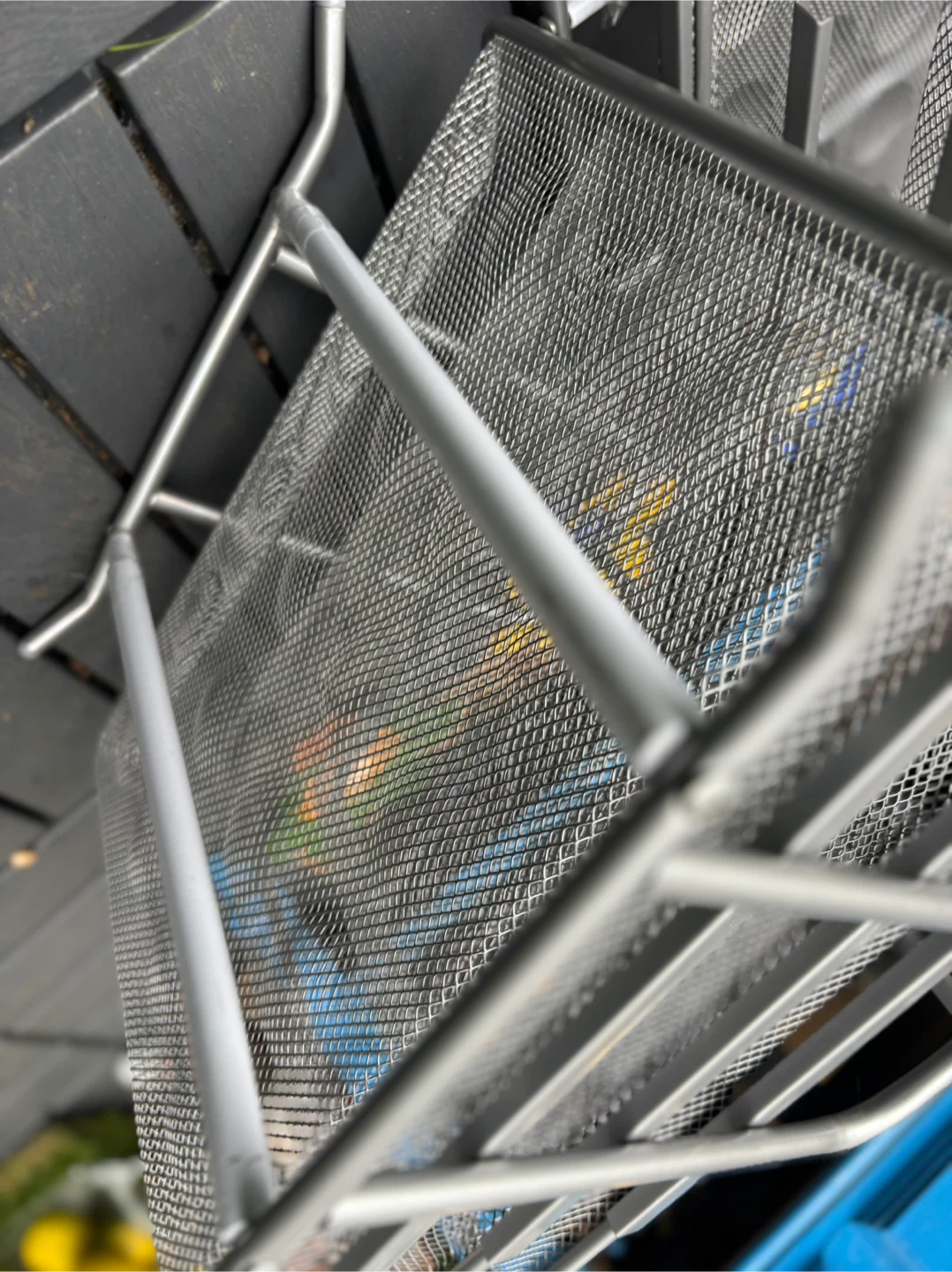 Set of 2 Metal Mesh Desk Organizer Letter Trays • Office Paper - photo 4