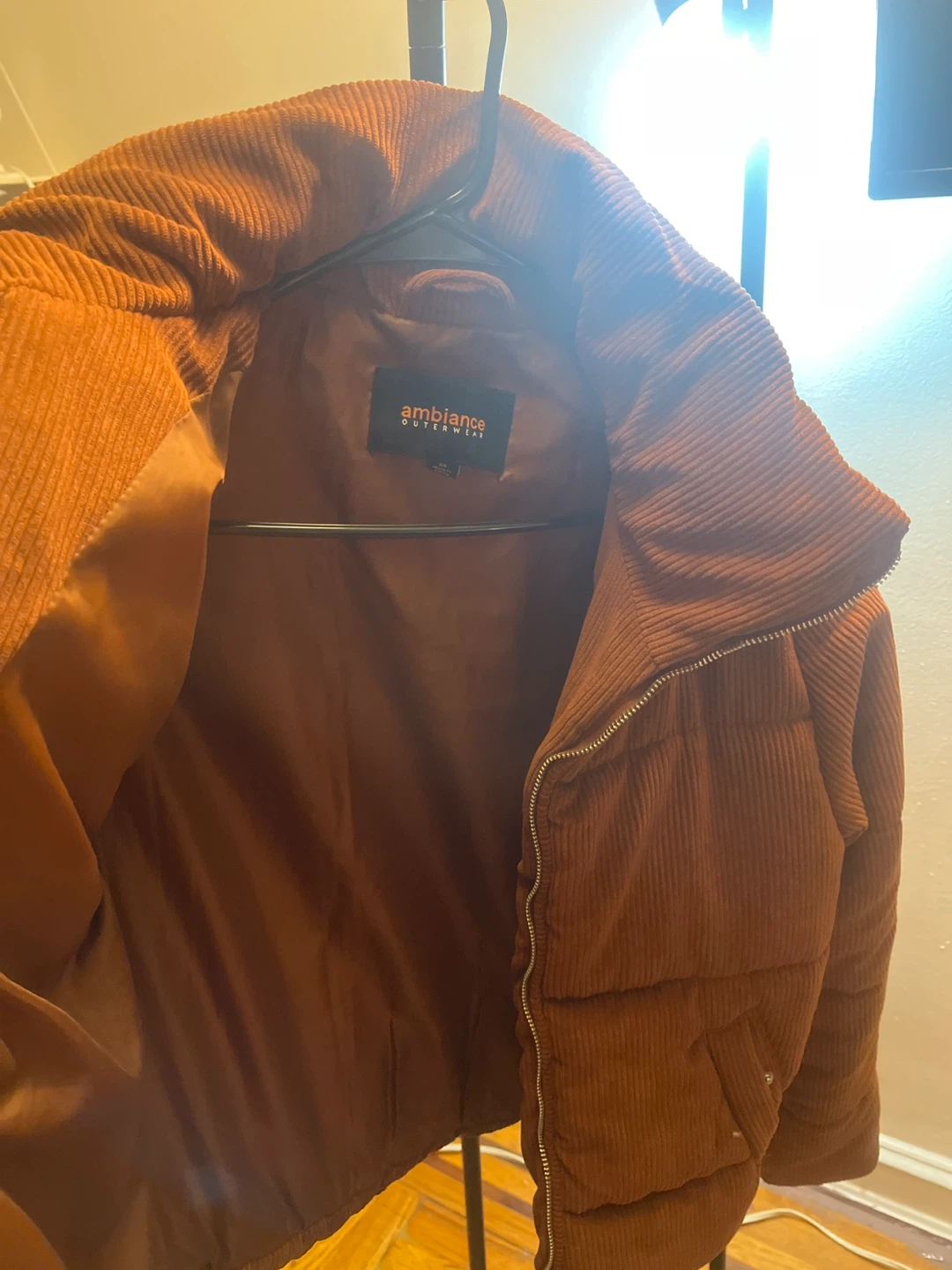 Ambiance Corduroy Puffer Jacket - photo 2