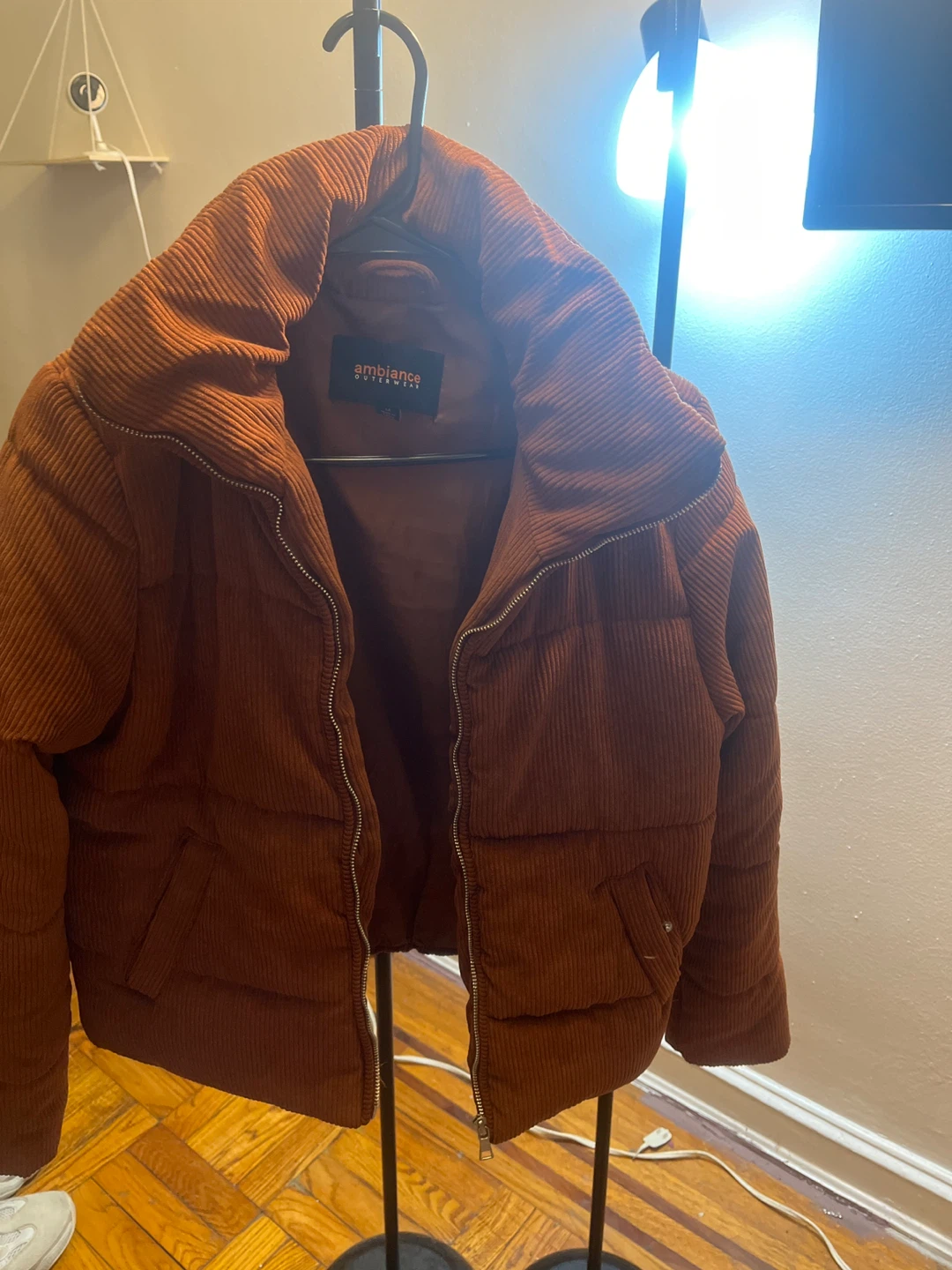 Ambiance Corduroy Puffer Jacket - photo 3