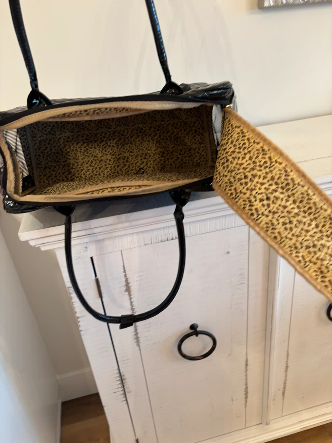 Black dog carrier for small dog - photo 3