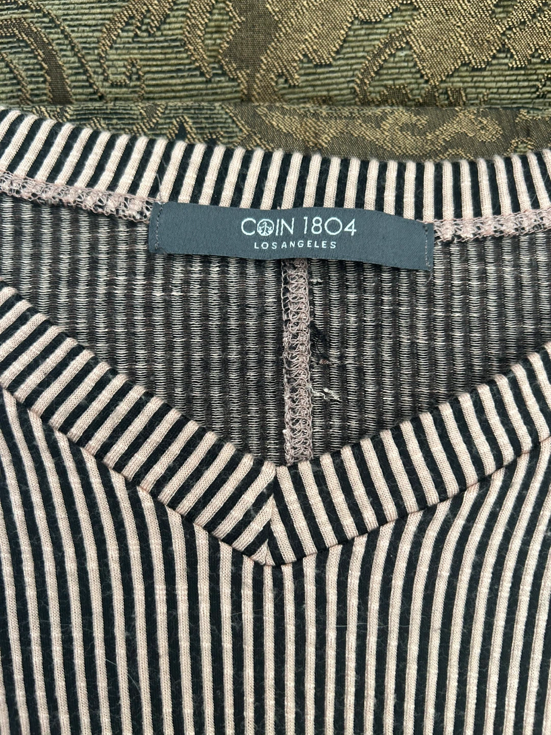 COIN 1804 Striped Twist Front Top XL - photo 2