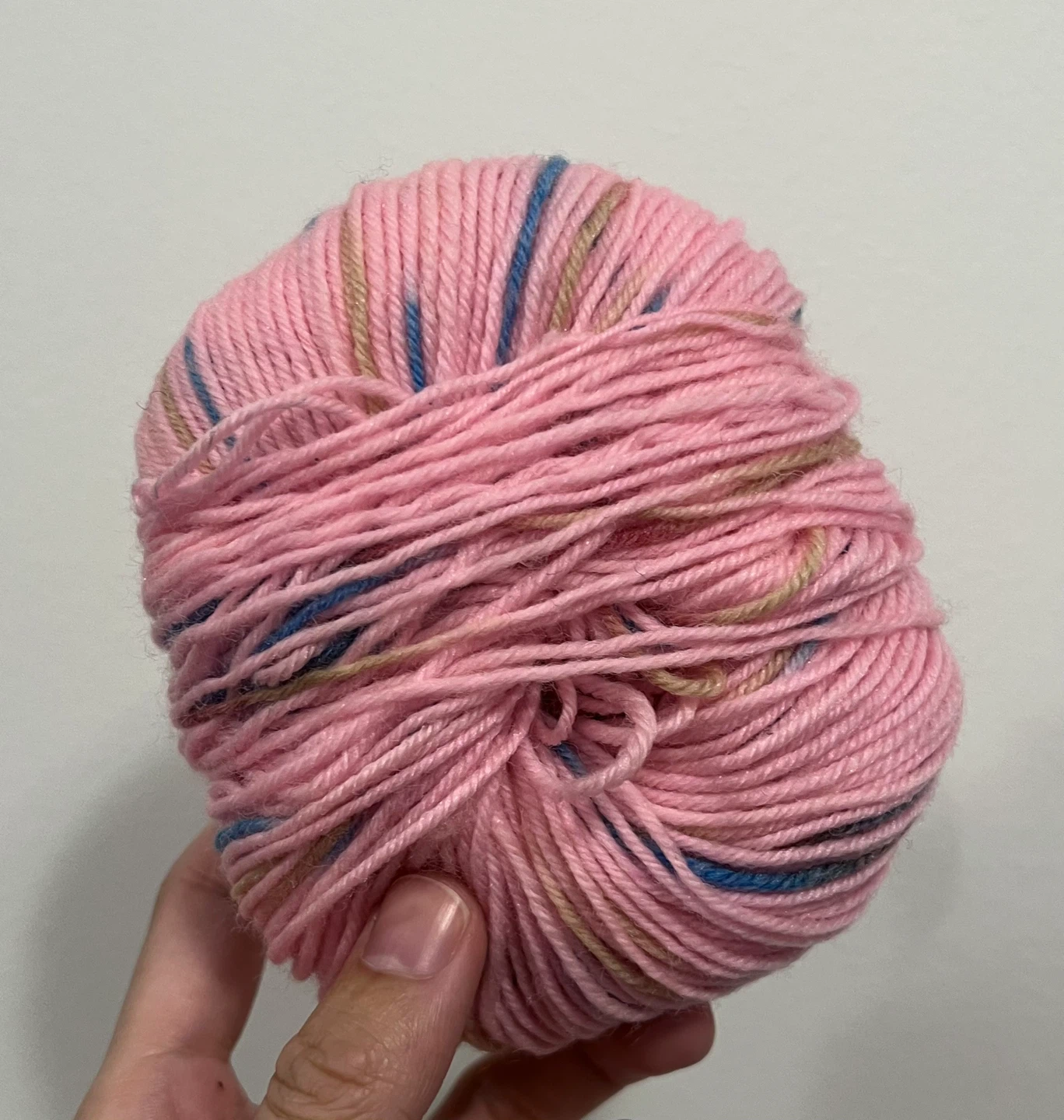 Pink Multicolour Sock Yarn (Sport Weight) 🧦🧶 - photo 2