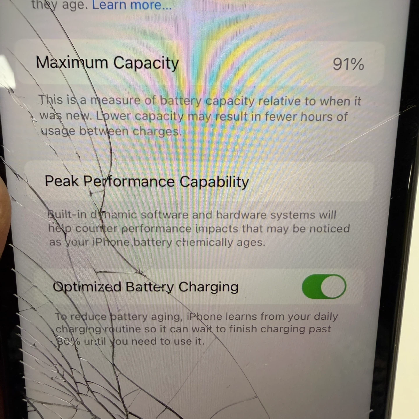 Apple iPhone 11 64GB Black (Cracked Screen) - photo 5