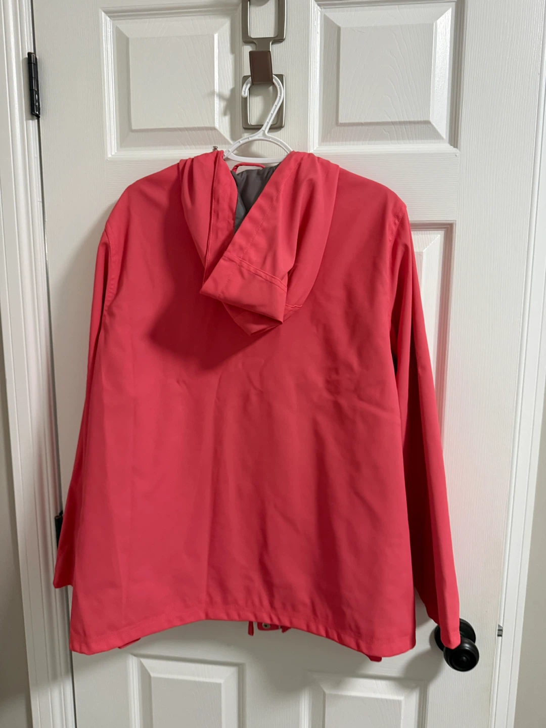 George Plus Women's Coral Hooded Rain Jacket Size 2X - photo 2