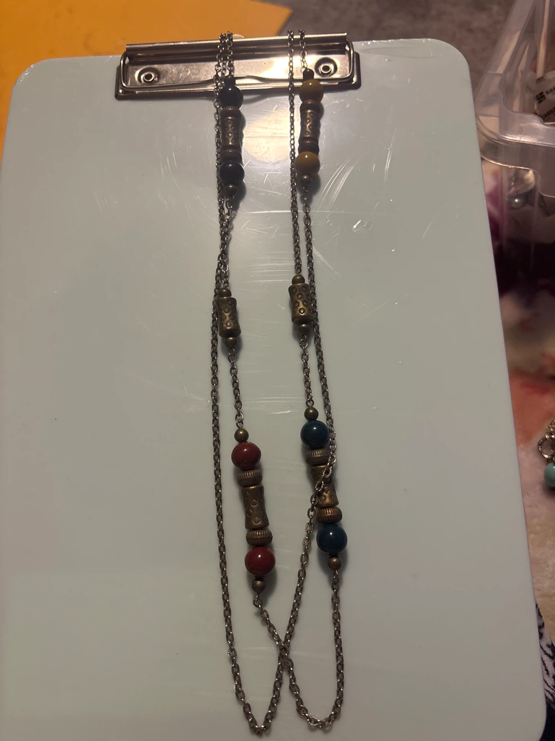 Assorted Beaded Necklaces and Earrings Set - photo 2