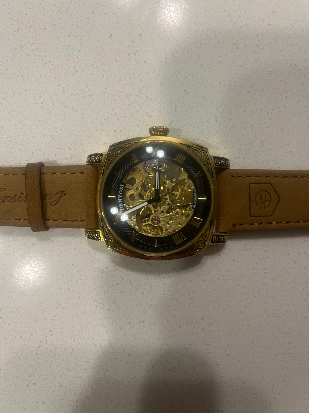 Forsining Automatic Skeleton Watch - photo 2
