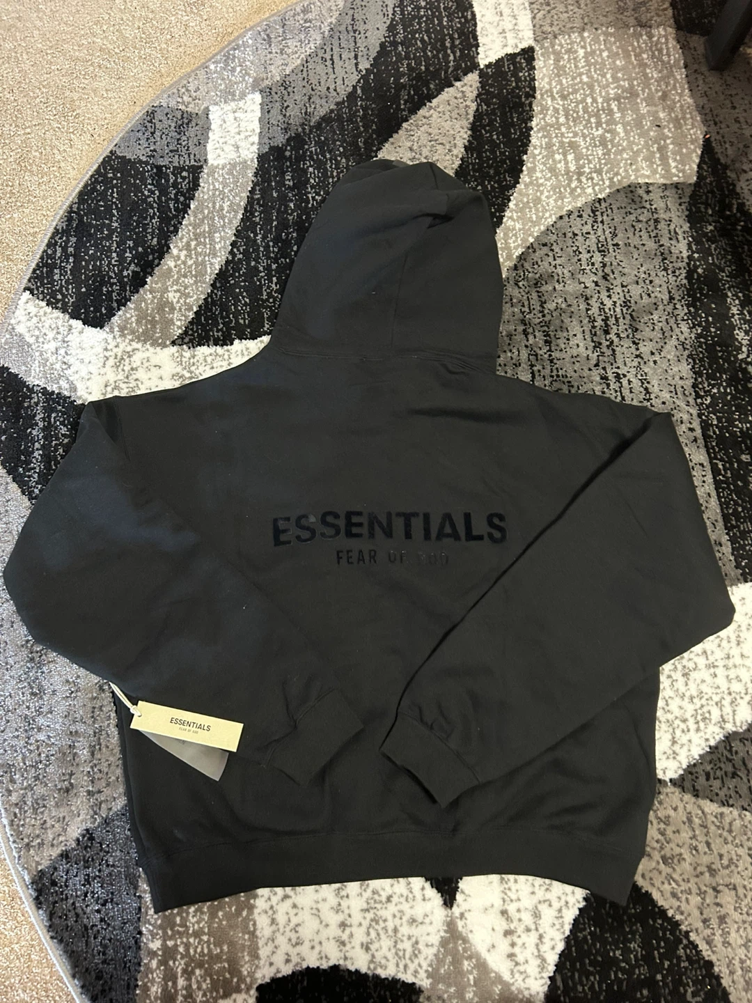 Fear of God Essentials Hoodie Black - photo 2