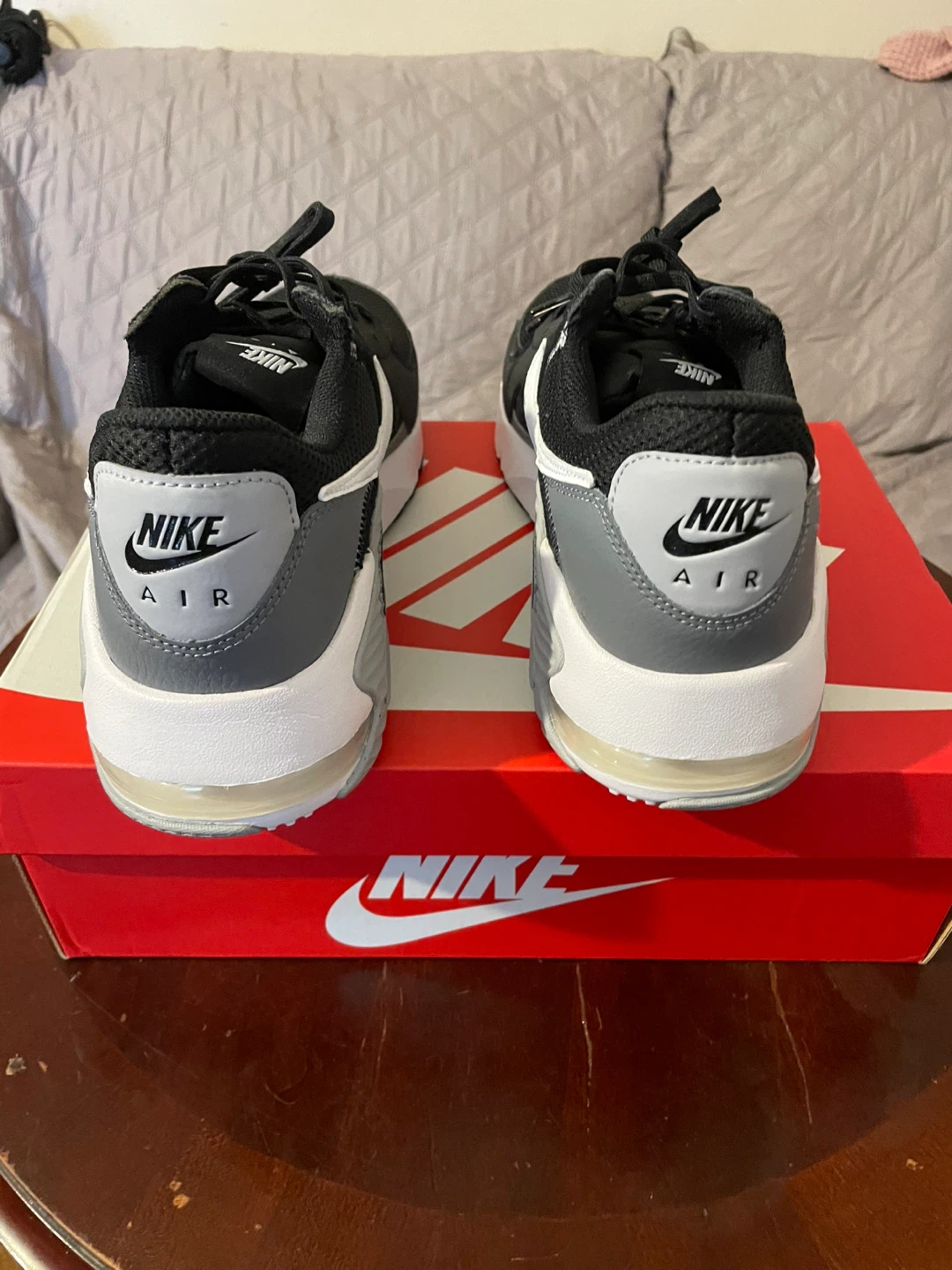 Nike Air Max Excee Men's Shoes Black/White Size 10 - photo 3