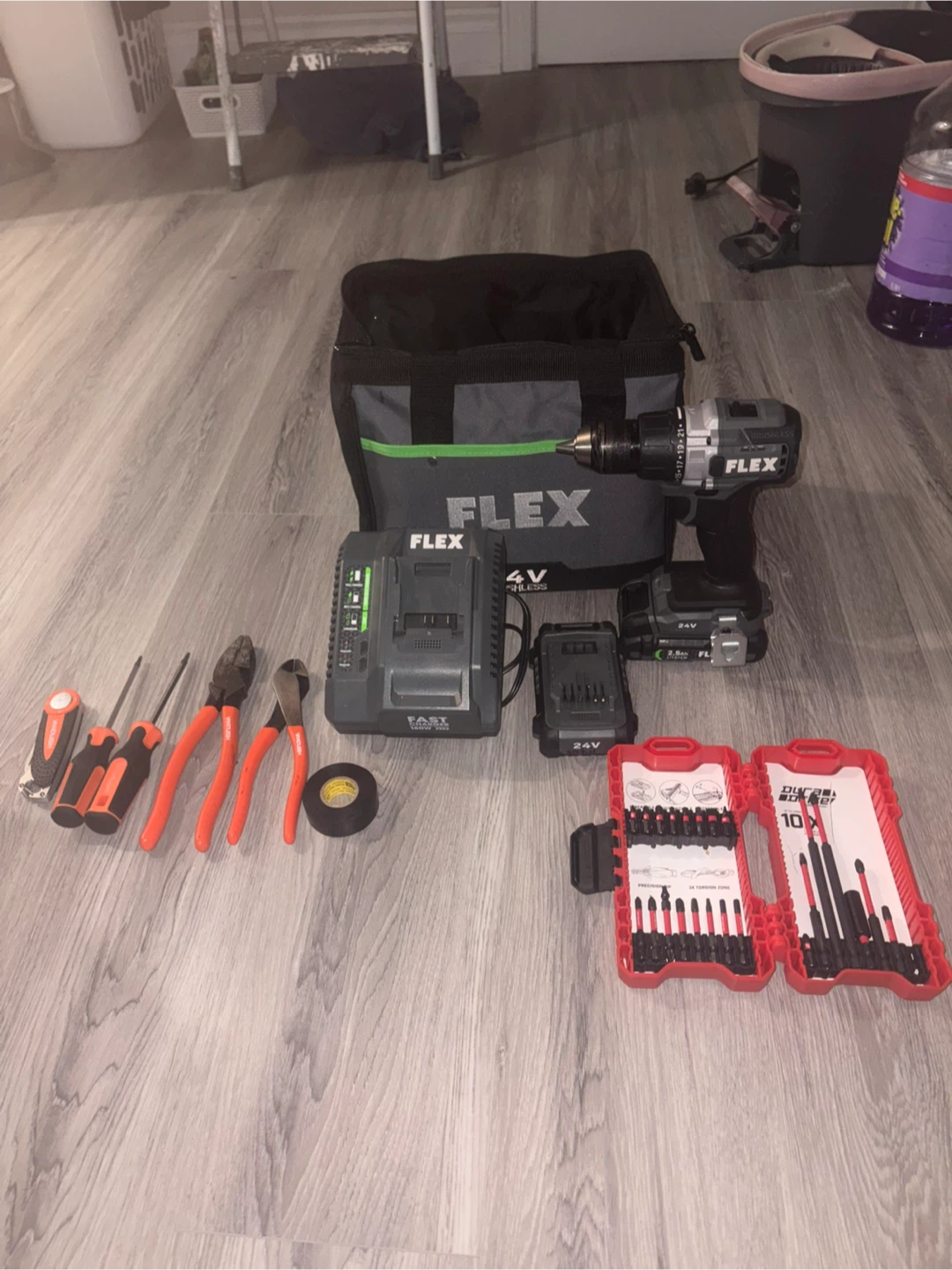 FLEX 24V Drill/Driver Kit