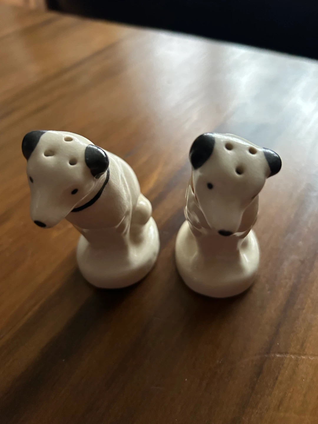 Ceramic Dog Salt and Pepper Shakers