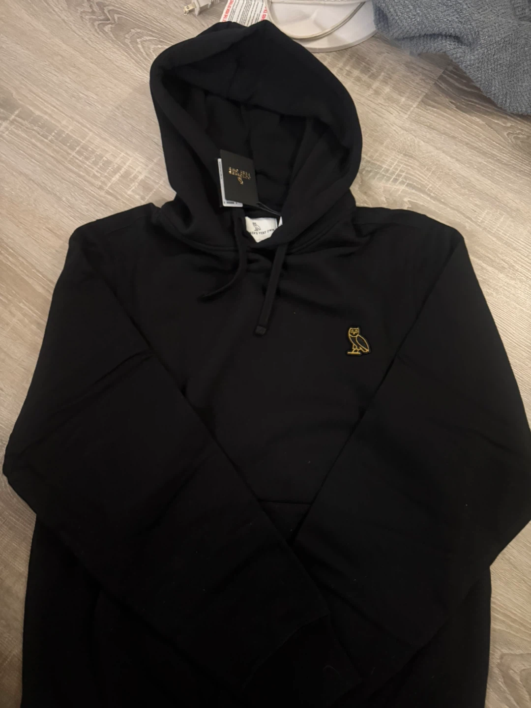 OVO October's Very Own Owl Logo Hoodie - Black - photo 2