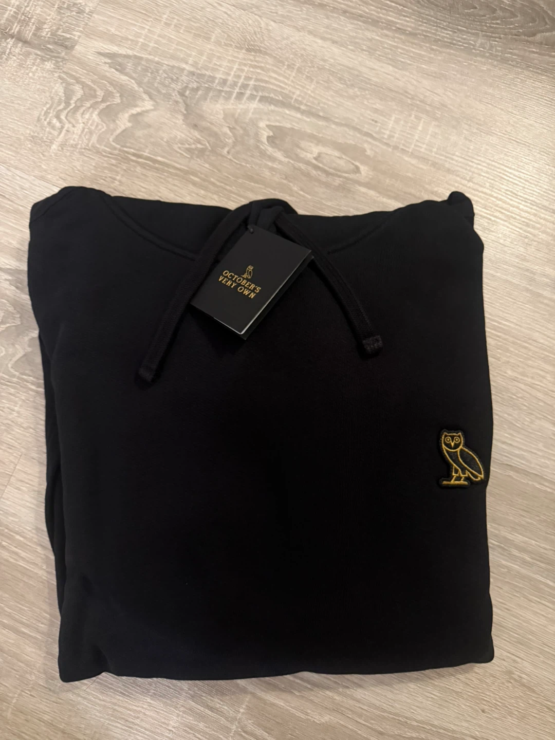 OVO October's Very Own Owl Logo Hoodie - Black