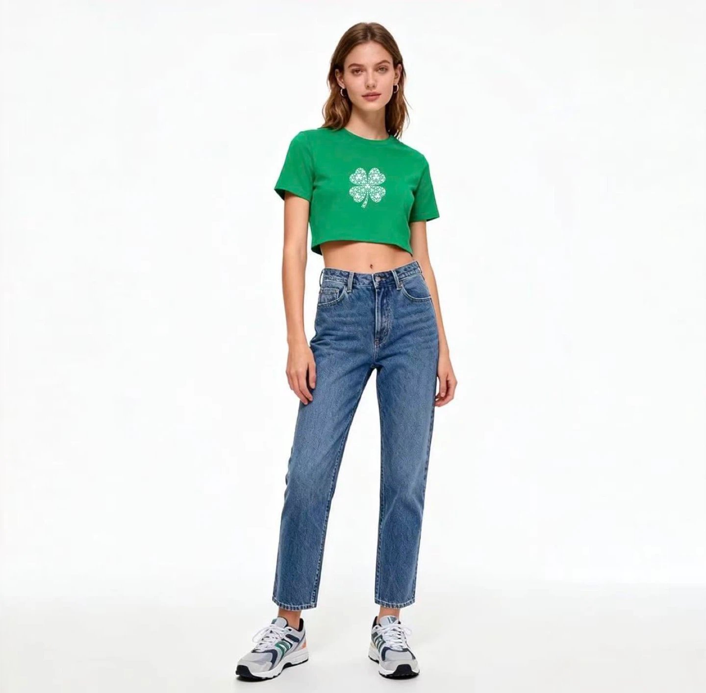 St Patricks Day Crop Top （medium） - photo 3
