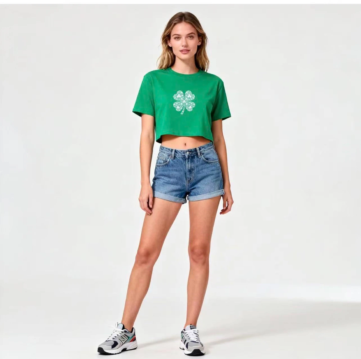 St Patricks Day Crop Top （medium） - photo 2