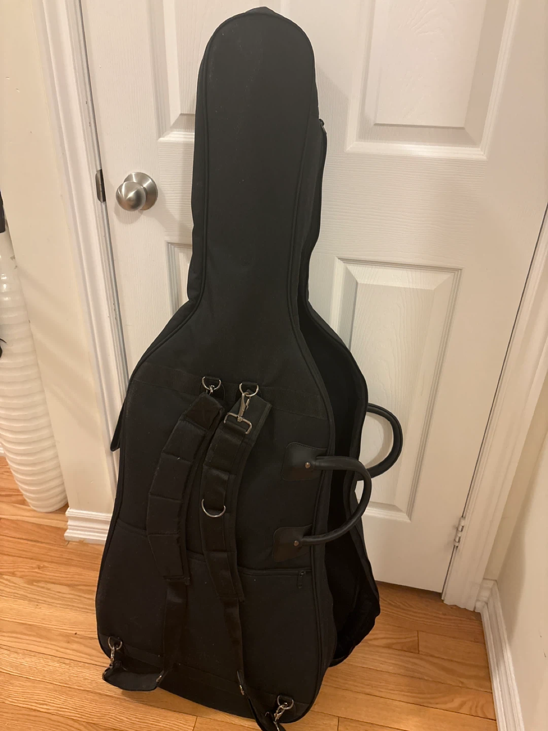 Black padded cello case - photo 2
