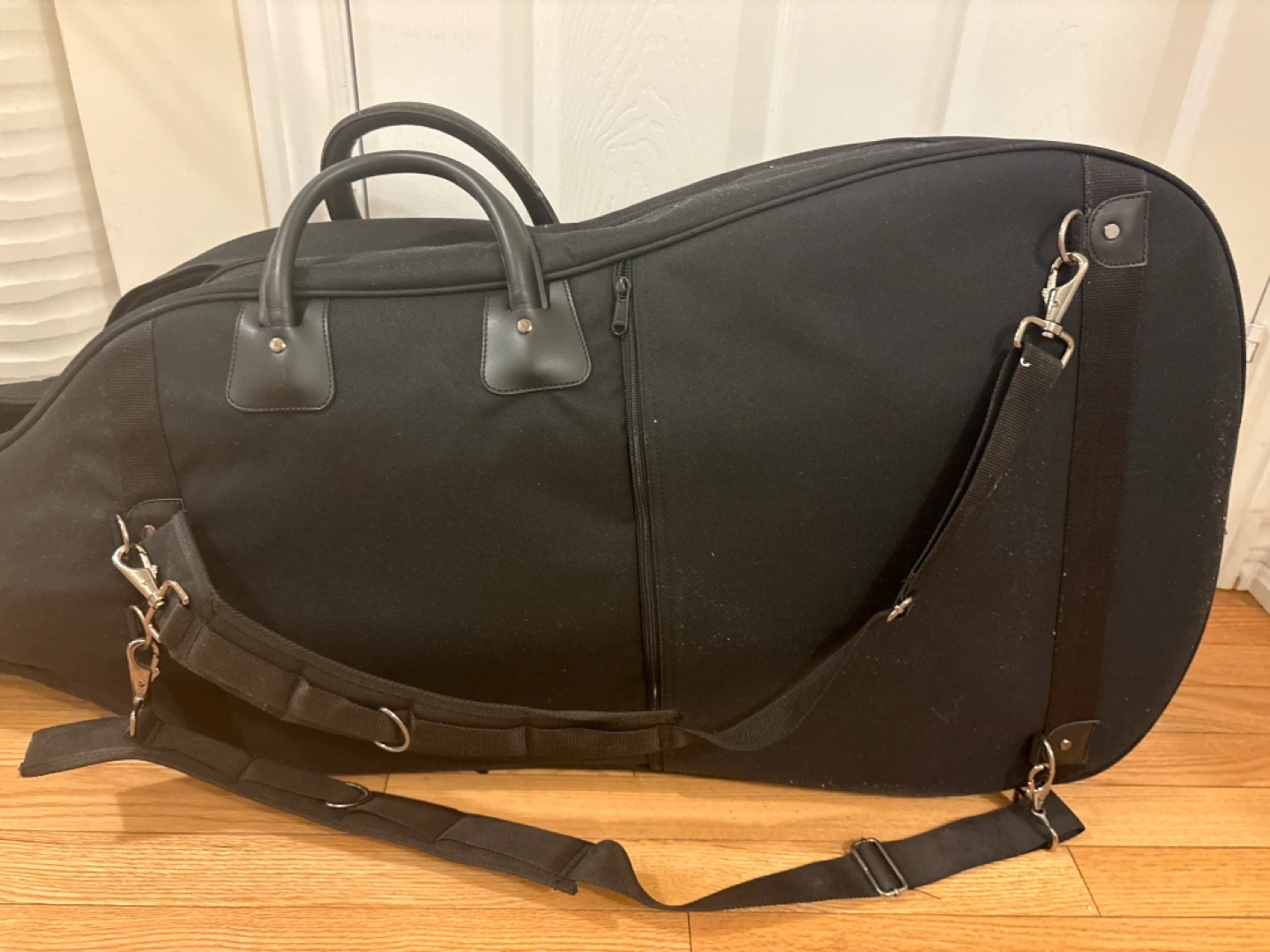 Black padded cello case - photo 3