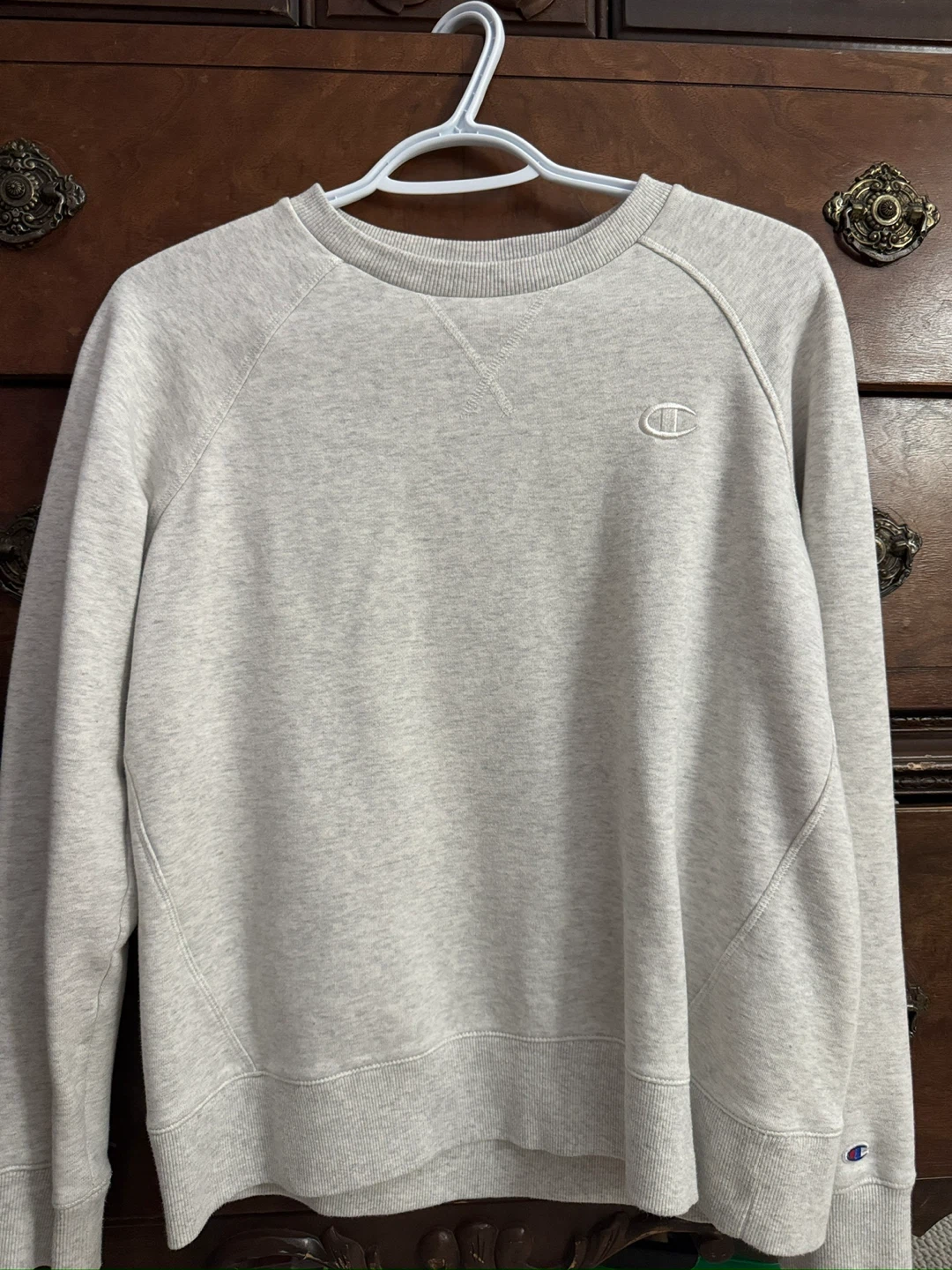 Champion Grey Crewneck Sweatshirt