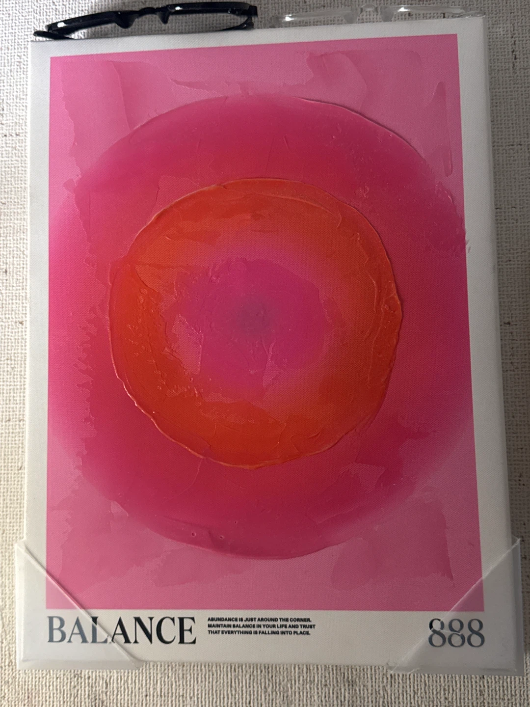 BALANCE 888 Wall Art Canvas