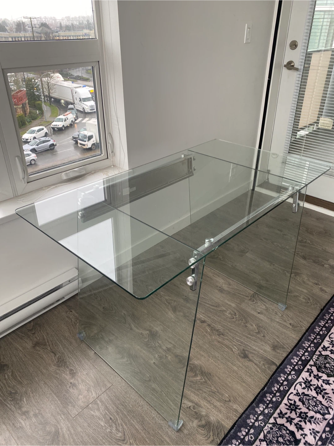Glass Desk