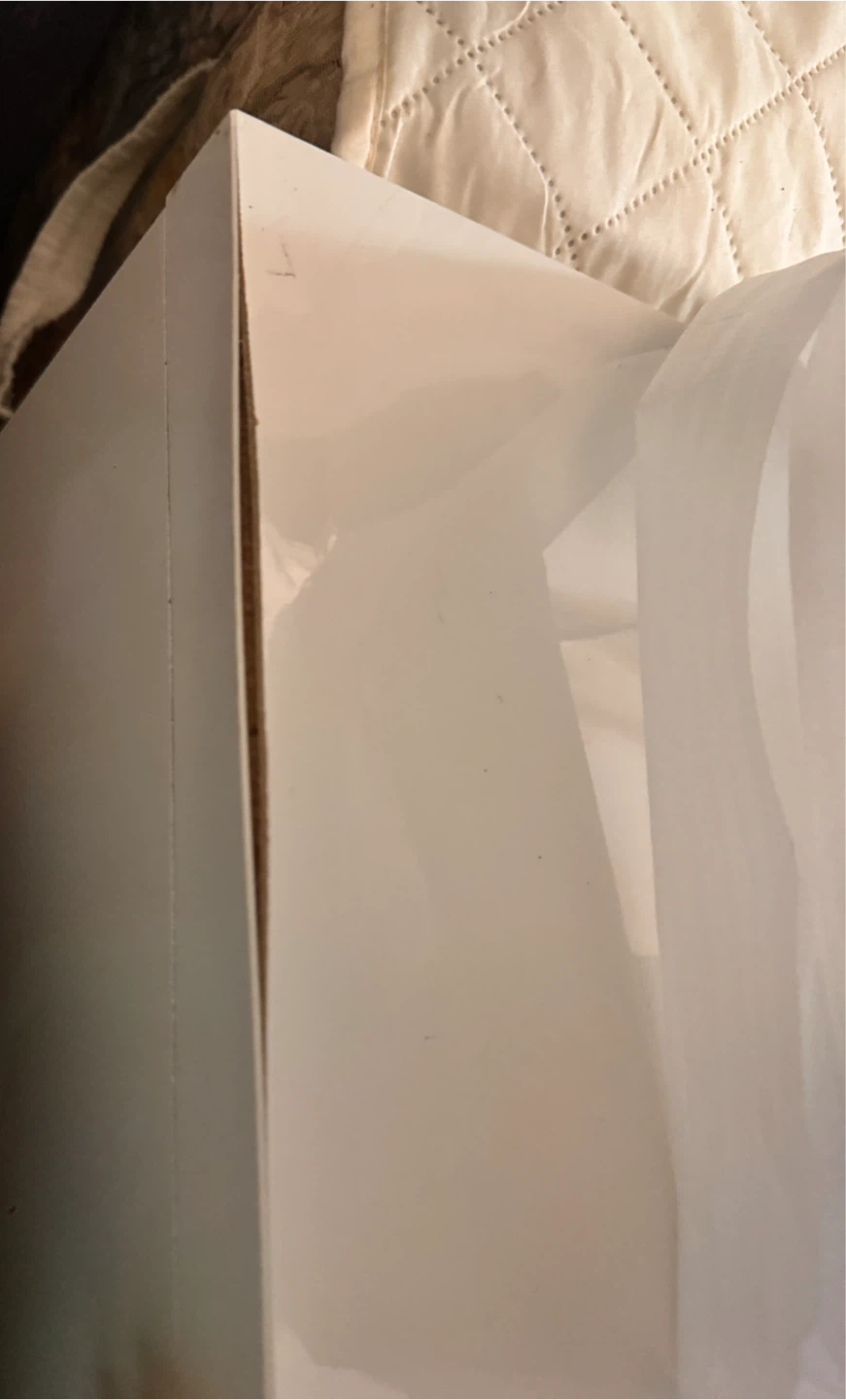 IKEA BYÅS TV Bench - High Gloss White - photo 4