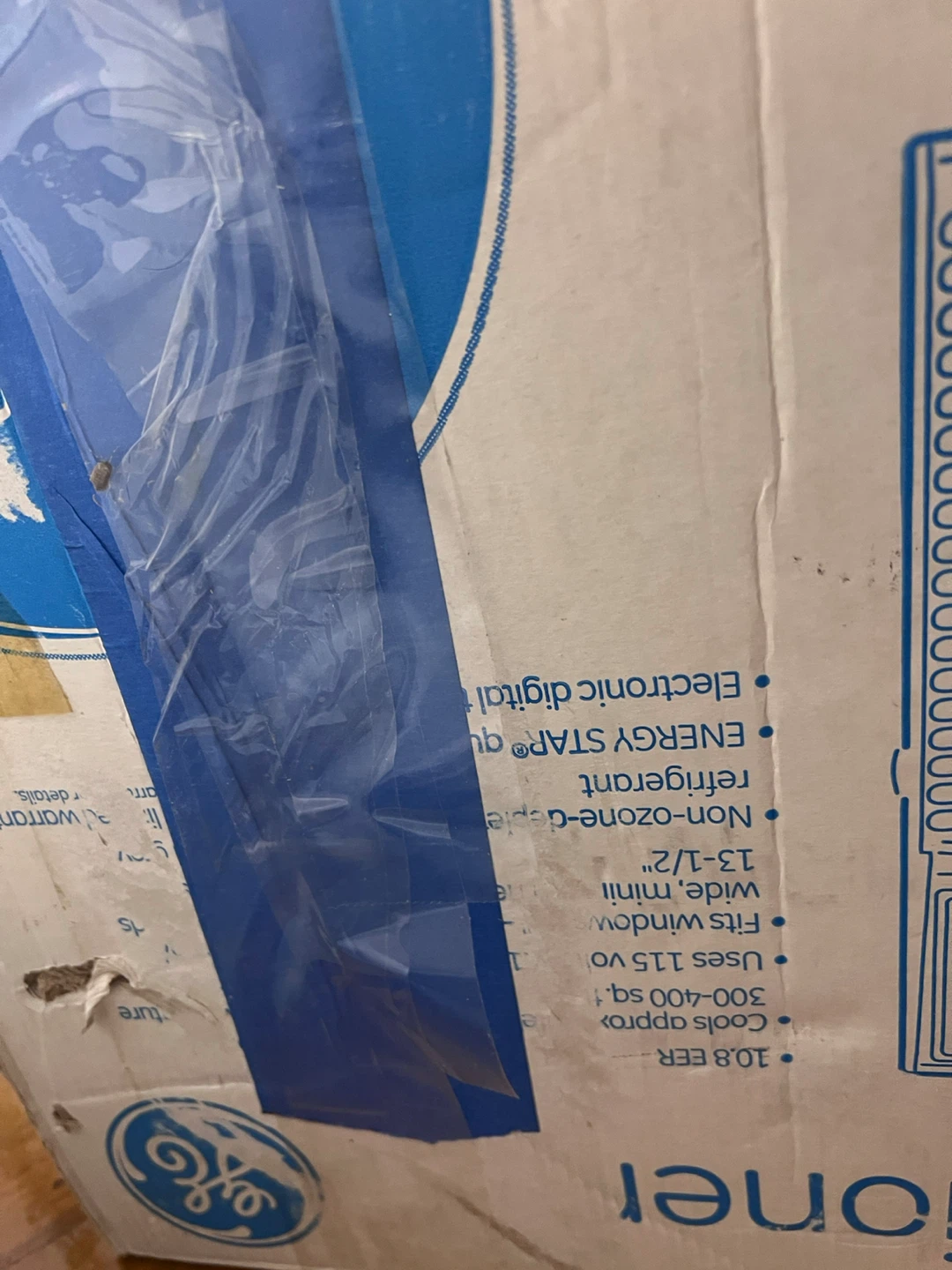 GE Room Air Conditioner 8,000 BTU - photo 2