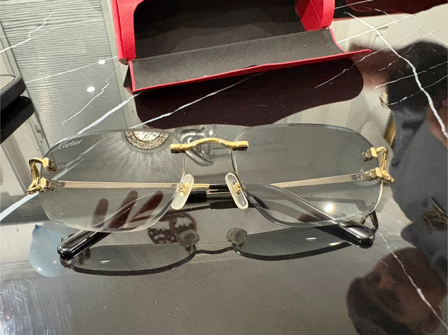 CARTIER GLASSES BIG C - photo 3