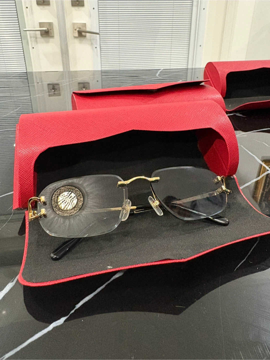 CARTIER GLASSES BIG C - photo 4