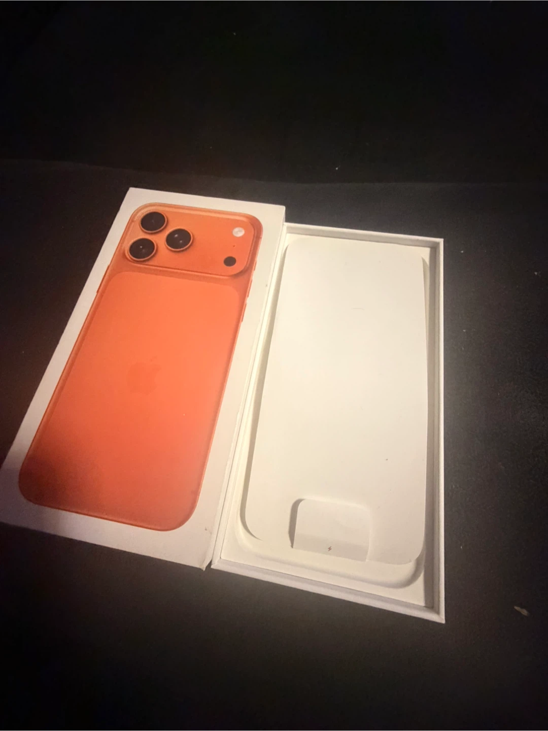 Only Box  iPhone 17Pro Max Box - Orange