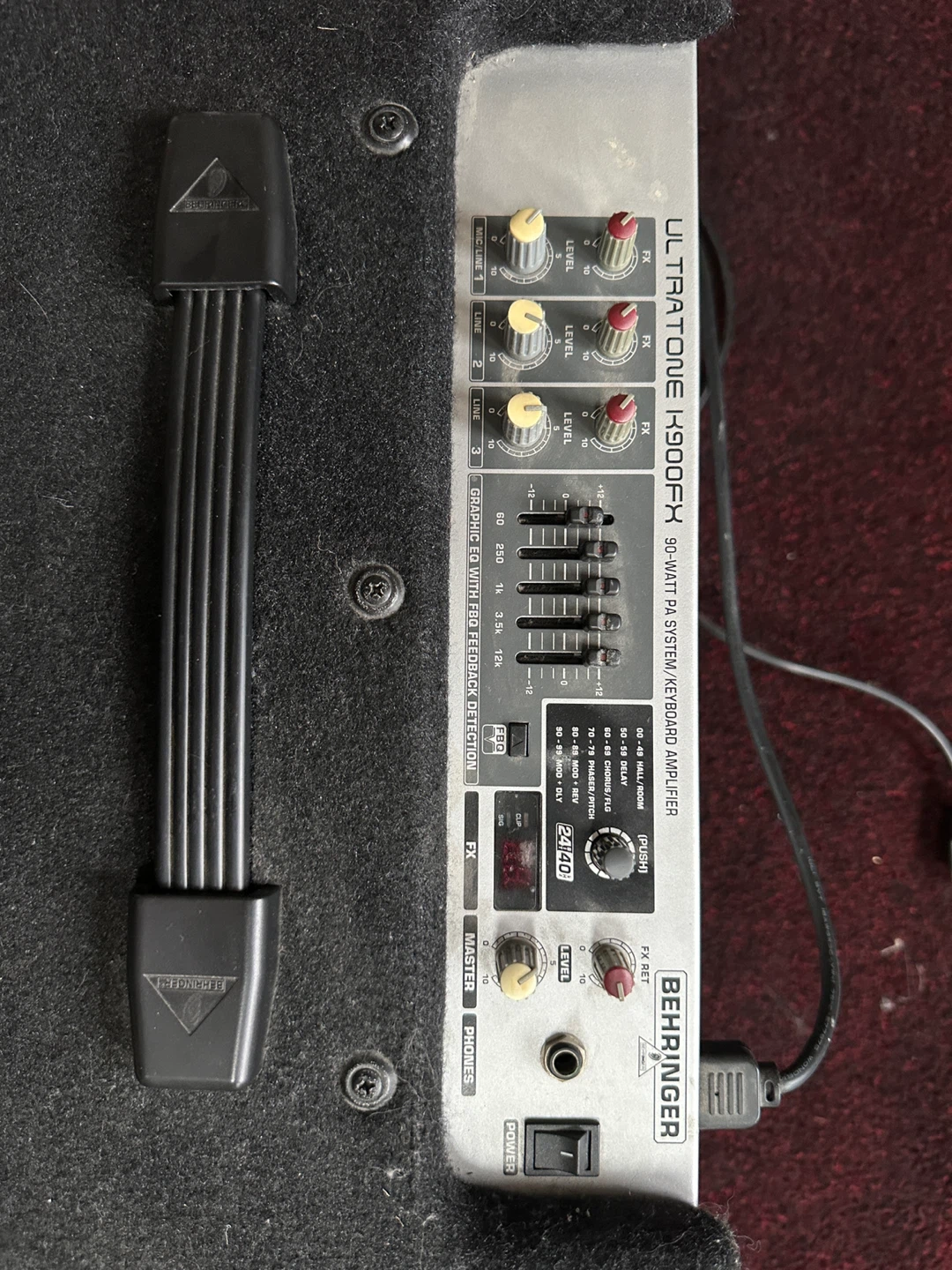 Behringer Ultratone K900FX 90-Watt Keyboard Amp - photo 2