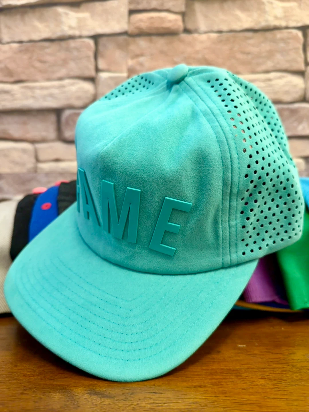 Turquoise FAME Baseball SnapBack Cap - photo 2