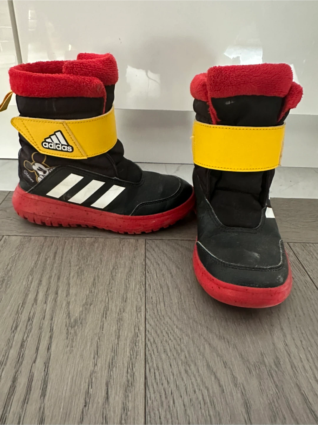 Adidas Winter Boots - Black/Red - Size 13K
