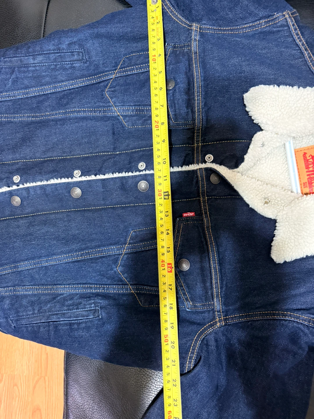 Levi Strauss & Co. Sherpa Lined Denim Jacket - Size S - photo 2