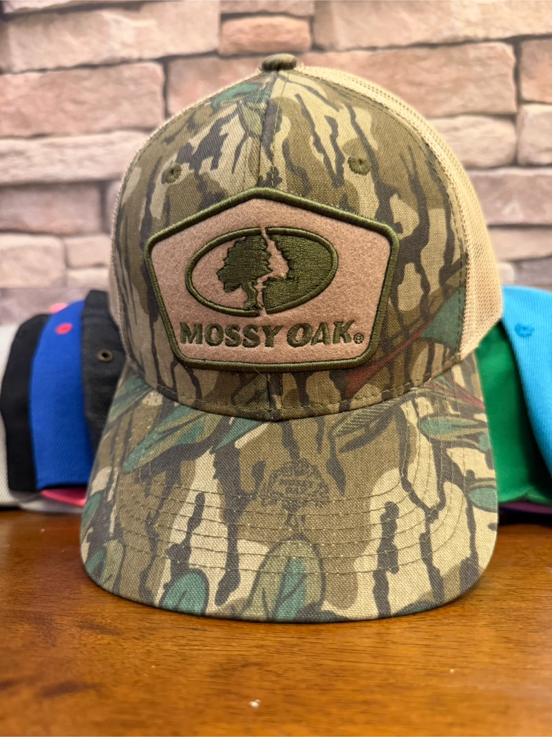 Mossy Oak Camo Trucker Hat