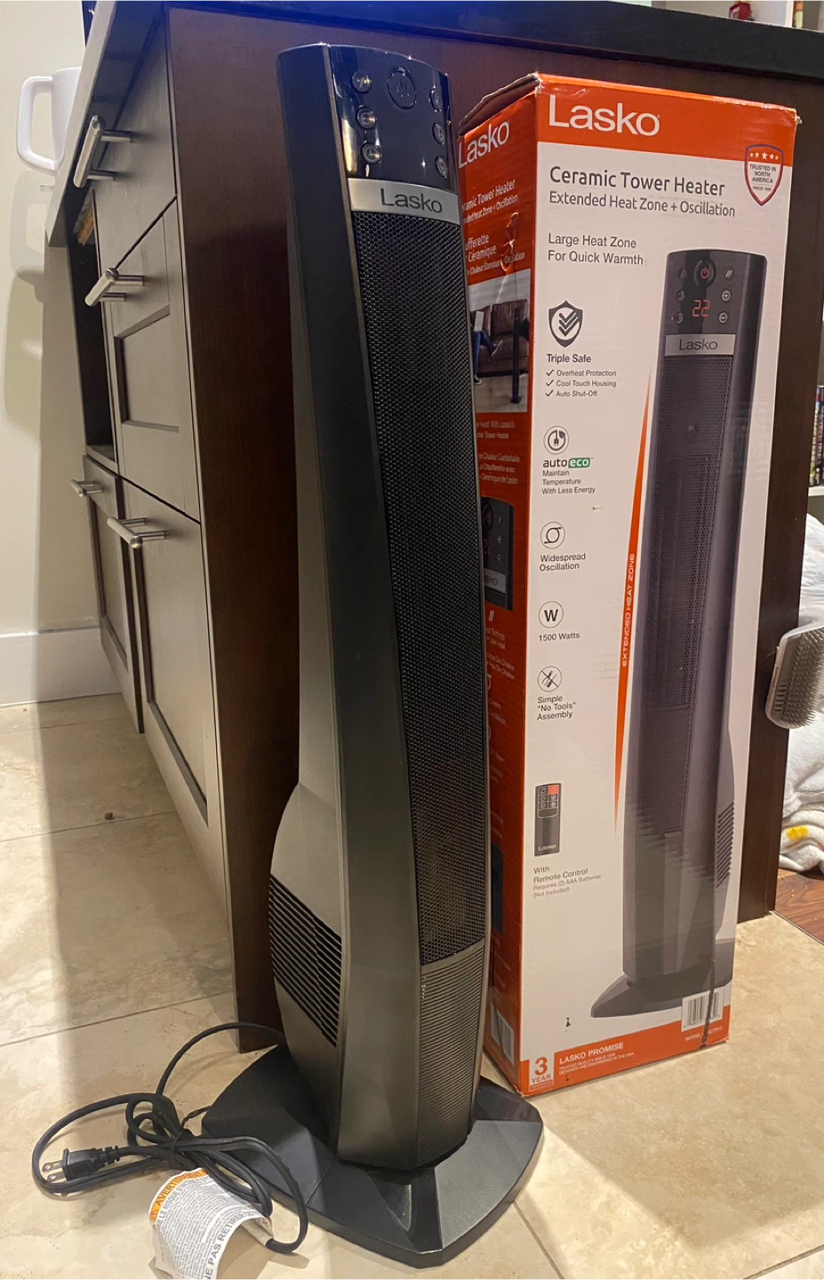 Lasko Tower Heater - photo 3