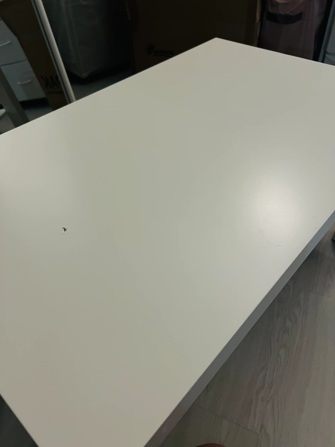 IKEA White Coffee Table with Shelf - photo 2